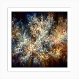 Abstract Painting 1 Art Print