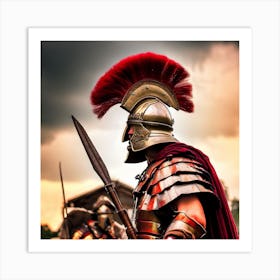 Spartan Warriors Art Print
