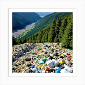 Garbage Mountain 2 Art Print