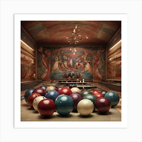 Bowling Alley Art Print