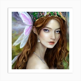 Pretty Fairy Art Print
