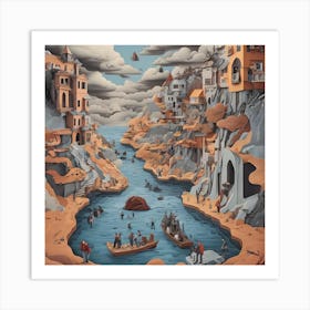 'River Of Dreams' Art Print