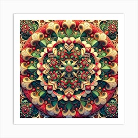 Mandala 128 Art Print