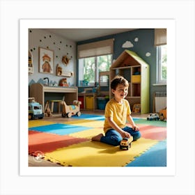 Child'S Playroom Art Print