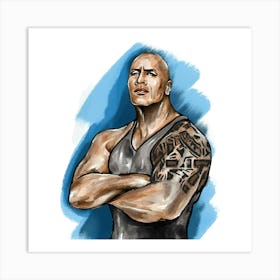 Dwayne Art Print