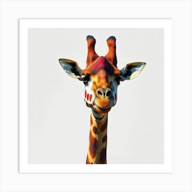 Giraffe 4 Art Print