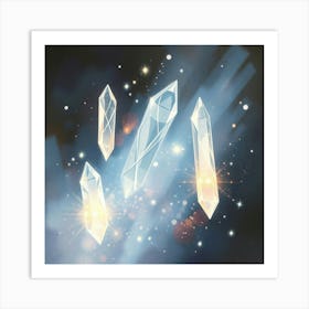 Crystals In The Sky Art Print