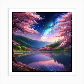 Cherry Blossoms 54 Art Print