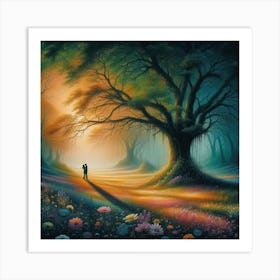 Walk In The Woods Art Print