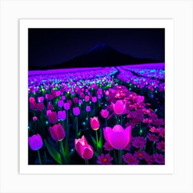 Field Of Tulips Art Print