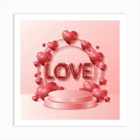 Love In The Air Art Print