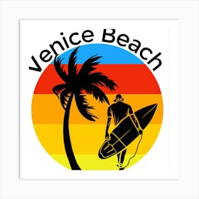 Venice Beach Art Print