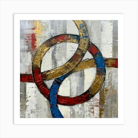 Red, Blue, And Yellow Art Print