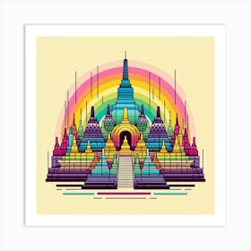 Borobudur 2 Art Print