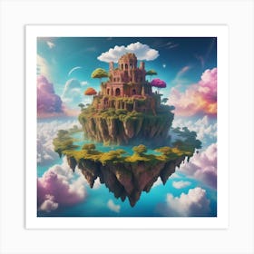 Castle In The Sky Art Print