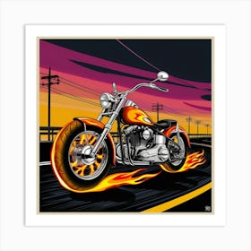 Harley-Davidson Art Print