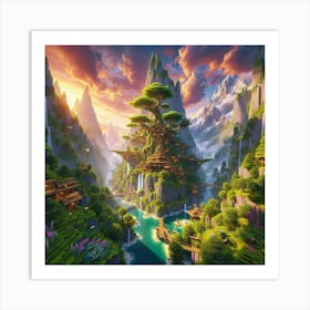 Minecraft Art Print