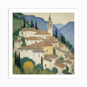 Kirche In Cassone Gustav Klimt Art Print 0 1 Art Print