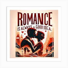 Romance is a Good Idea Art Print