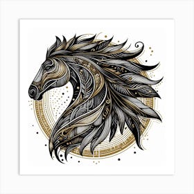 Spirit Horse 4 Art Print