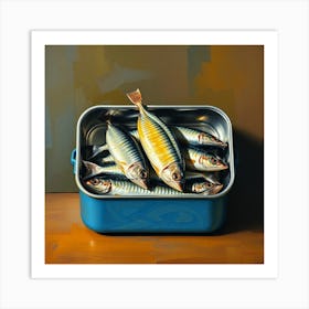 Sardines In Tin 1 Art Print