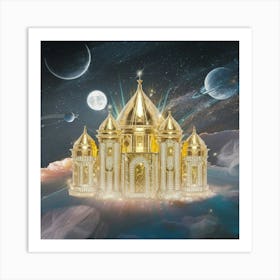 Castle In The Sky Art Print