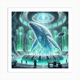 Glacius Creation And Connection To Uranus Art Print