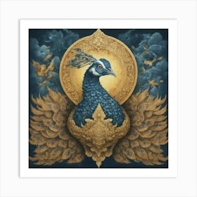 Peacock 2 Art Print