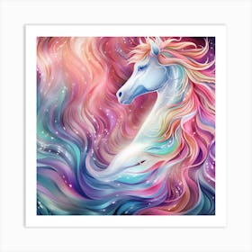 Unicorn 2 Art Print