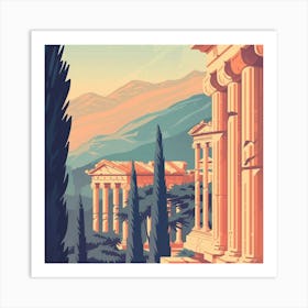 Greece 2 Art Print