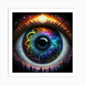 Eye Of The Universe Art Print