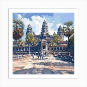 Angkor Wat 5 Art Print