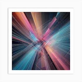 Abstract Background Art Print