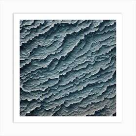 Sand Ripples Art Print