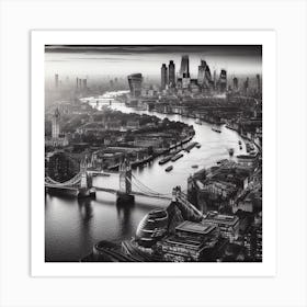 London Skyline 1 Art Print