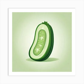 Cucumber 1 Art Print