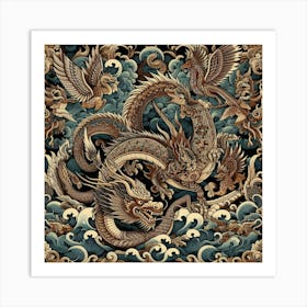 Chinese Dragon Art Print