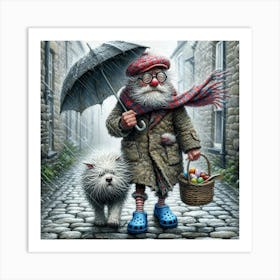 Santa Claus 1 Art Print