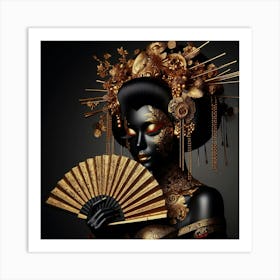 Geisha 201 Art Print