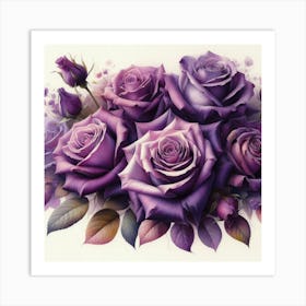 Purple Roses 20 Póster