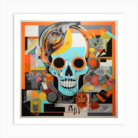 'Skull' 9 Art Print