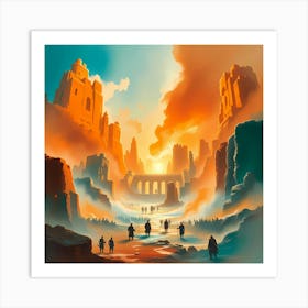 Sands Of Time Art Print