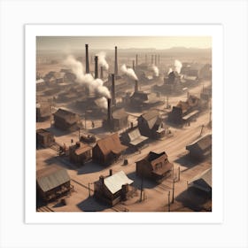 Old West Town 35 Art Print