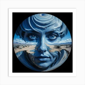 'Blue Eyes' Art Print