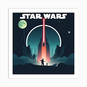 Star Wars Poster 6 Art Print