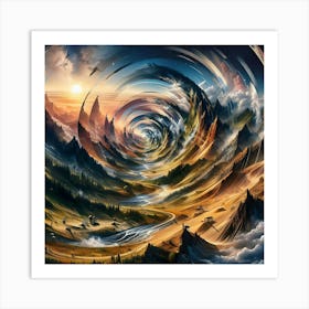 Dreamscape 25 Art Print