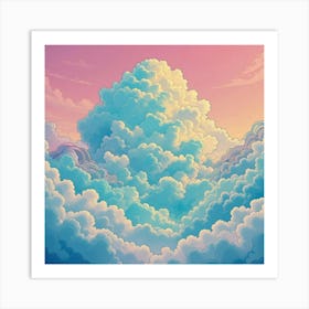 Clouds In The Sky 1 Art Print