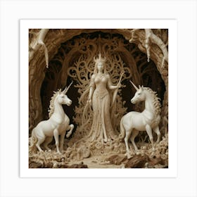 Unicorns 2 Art Print