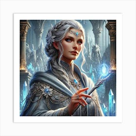 Chancellor Nerys Volkaris Portrait Art Print