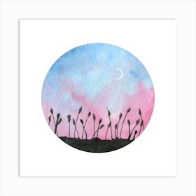 Field Of Grasses Art Print